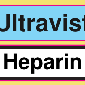 Ultravist und Heparin