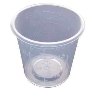 Becher 60 ml (einfach steril verpackt)