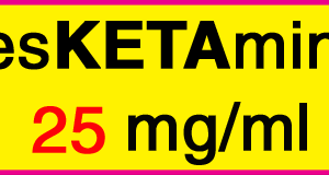 esKETAmin 25 mg/ml