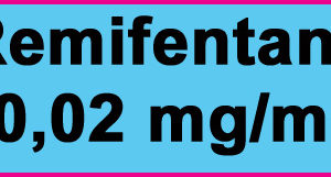 Remifentanil 0,02 mg/ml