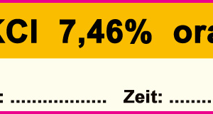 KCl 7,46% oral