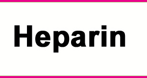 Heparin, weiß