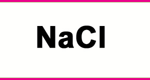 NaCl, weiß