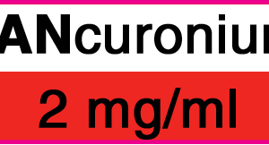PANcuronium 2 mg/ml