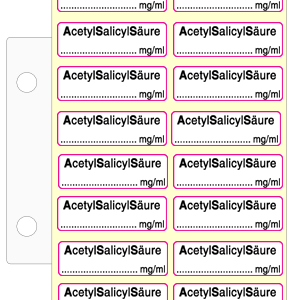 AcetylSalicylSäure mg/ml