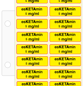 esKETAmin 5 mg/ml