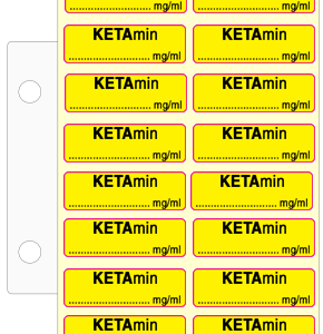 KETAmin mg/ml
