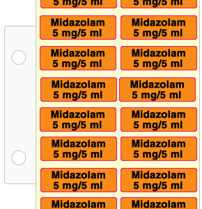 Midazolam 5 mg/ 5 ml