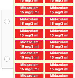 Midazolam 15 mg / 3 ml