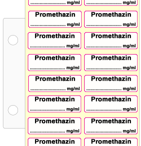 Promethazin mg/ml