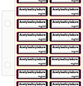 Acetylsalicylsäure mg/ml