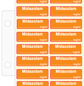 Midazolam mg/ml
