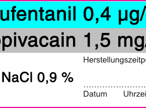 Sufentanil 0,4 µg/ml