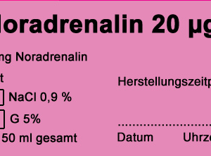 Noradrenalin 20 µg/ml