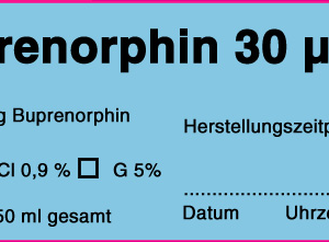 Buprenorphin 30 µg/ml