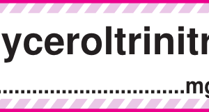 Glyceroltrinitrat mg/ml
