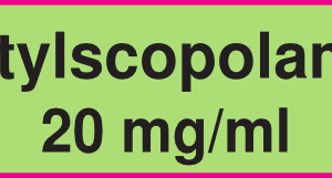 Butylscopolamin 20 mg/ml