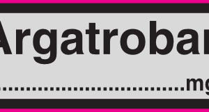 Argatroban mg/ml