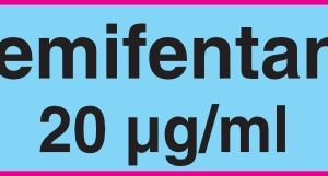 Remifentanil 20 µg/ml