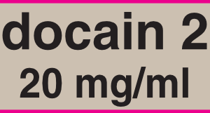 Lidocain 2 % 20 mg/ml