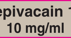 Mepivacain 1 % 10 mg/ml