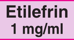 Etilefrin 1 mg/ml
