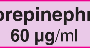 Norepinephrin 60 µg/ml