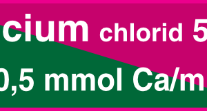 Calciumchlorid 5,5 % 0,5 mmol Ca/ml