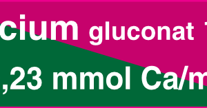 Calciumgluconat 10 % 0,23 mmol Ca/ml