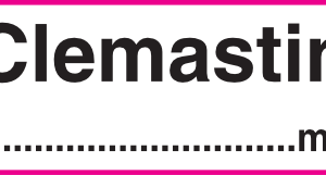Clemastin mg/ml