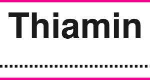 Thiamin mg