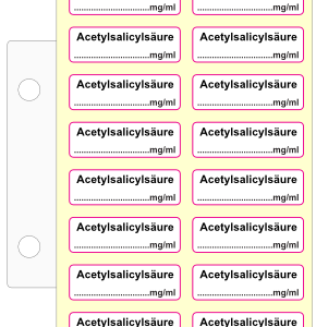 Acetylsalicylsäure mg/ml