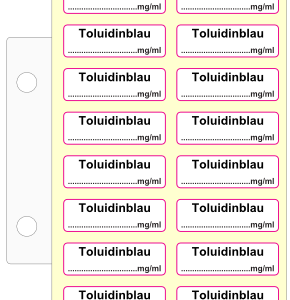 Toluidinblau mg/ml