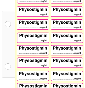 Physostgamin mg/ml