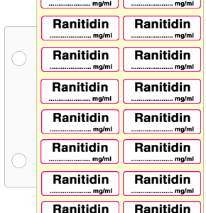 Ranitidin mg/ml