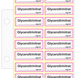 Glyceroltrinitrat mg/ml