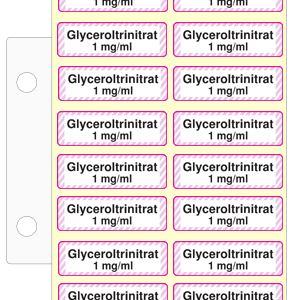 Glyceroltrinitrat 1 mg/ml