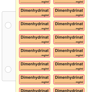 Dimenhydrinat mg/ml