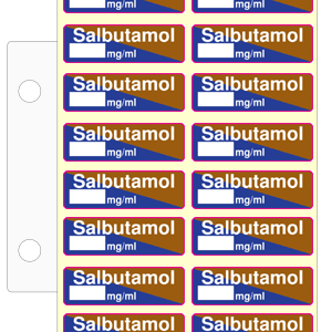 Salbutamol mg/ml