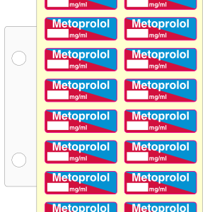 Metoprolol mg/ml