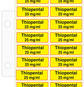 Thiopental 25 mg/ml