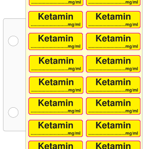 Ketamin mg/ml