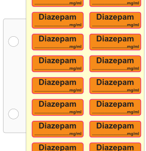 Diazepam mg/ml