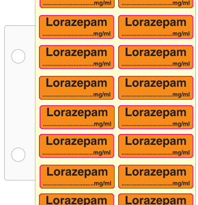 Lorazepam mg/ml