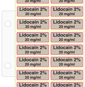 Lidocain 2%, 20 mg/ml