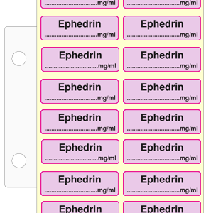 Ephedrin mg/ml