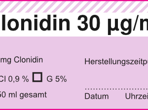 Clonidin 30 µg/ml