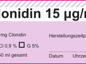 Clonidin 15 µg/ml