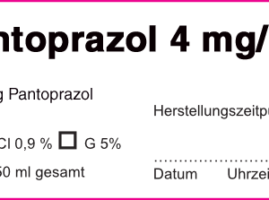 Pantoprazol  4 mg/ml
