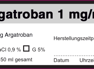 Argatroban 1 mg/ml